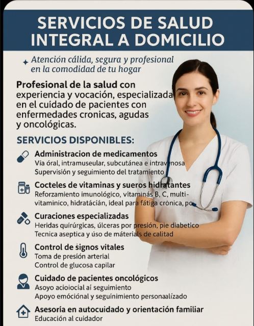 Administración de Medicamentos a Domicilio